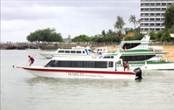 marlin cruiser, marlin fast boat, lembongan transfer