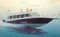 blue water express, gili transfer, gili fast boat, lembongan fast boat